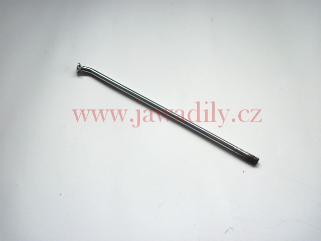 Drát (paprsek) výpletu kola M4 x 119mm - zinek - Jawa Panelka 16´´