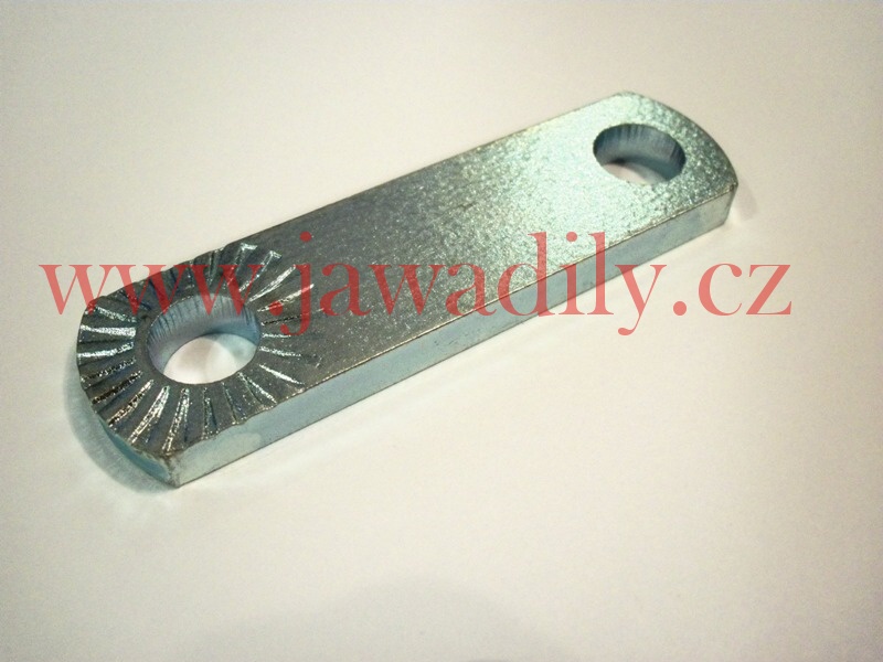 Držák přední stupačky (rádlovaný) - ČZ hranatá