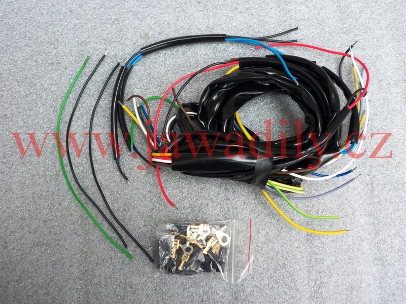 Elektroinstalace - Jawa Panelka 250, 350