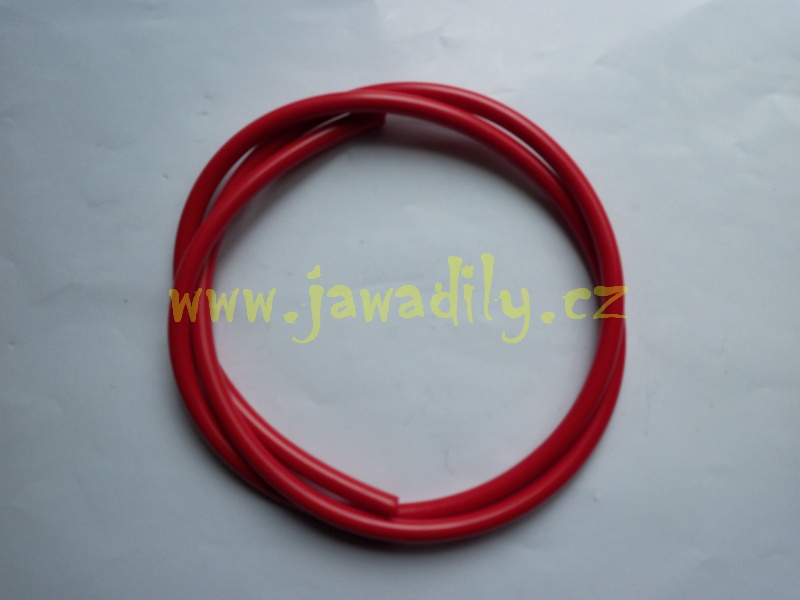Kabel zapalovací cívky - červený (1metr)