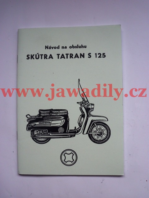 Návod k obsluze - Skuter Tatran S125