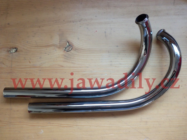 Kolena výfuku - sada - ČZ 175/501 Skutr