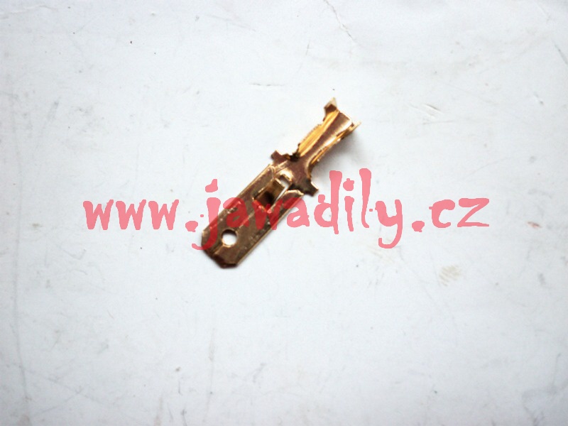 Konektor - kolík 6,3x1-2,5 mm