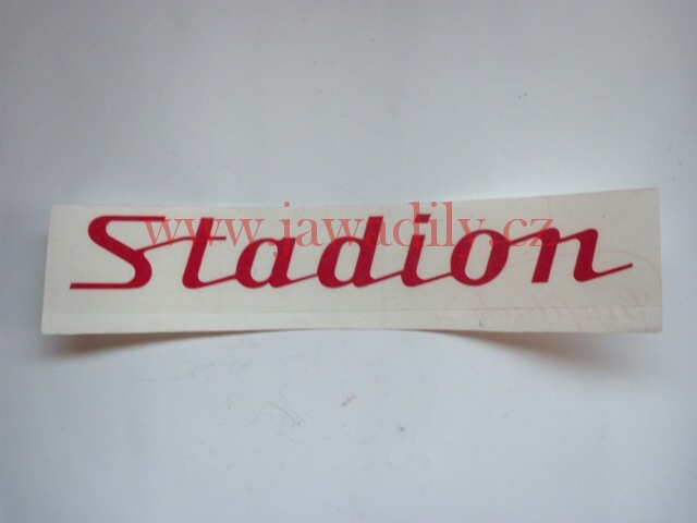 Logo Stadion - červená