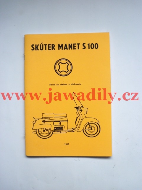 Návod k obsluze - Skuter Manet S100