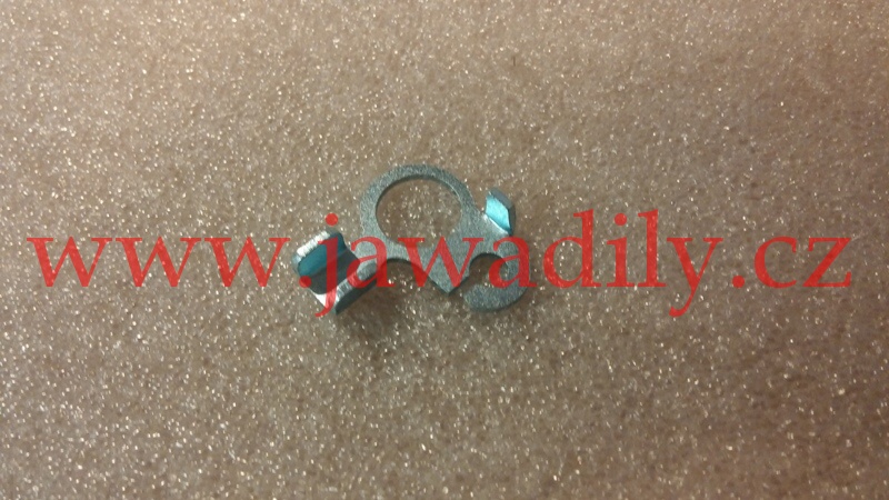 Záchyt lanka stop spínače zadní brzdy - Jawa 350/638-640