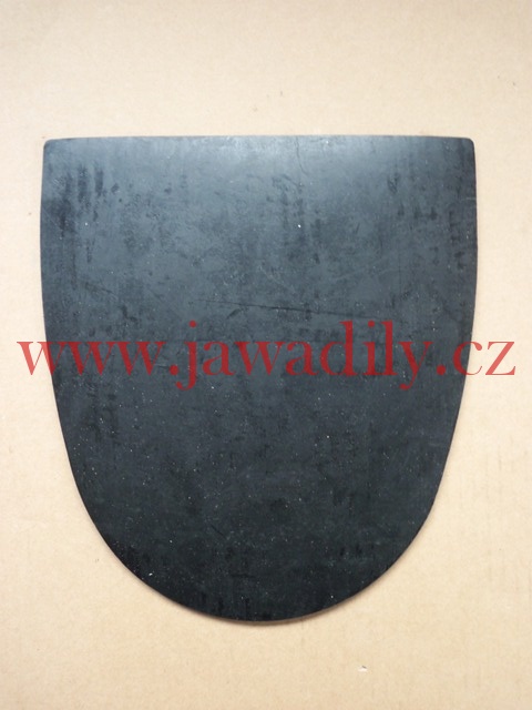 Zástěrka zadního blatníku ( hladká ) - ČZ Skútr