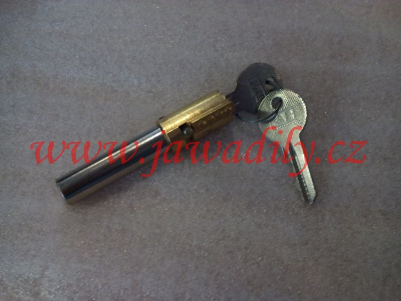 Zámek sedla 2x klíč - Jawa 350/634-639