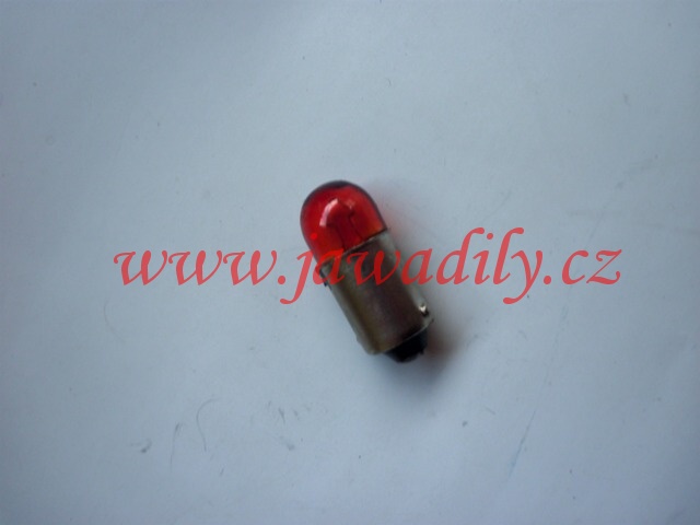 Žárovka 12V/4W - BA9s (oranžovo-červená)