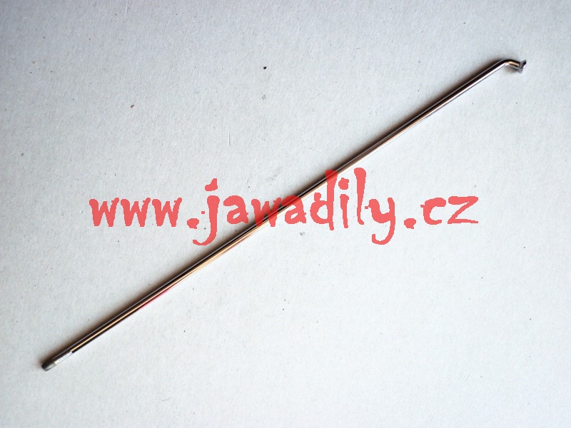 Drát (paprsek) výpletu kola M3 x 184mm - chrom - Stadion S23