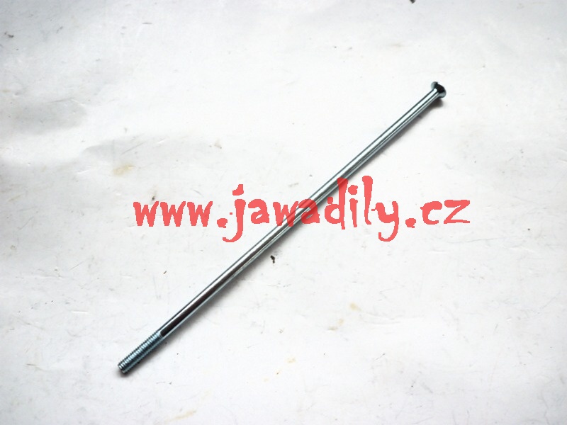 Drát (paprsek) výpletu kola M4 x 110mm - zinek - Kývačka