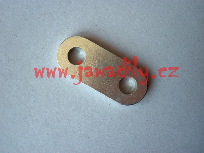 Držák přední stupačky (rádlovaný) - Jawa,ČZ