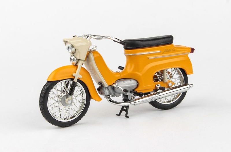 Jawa 50 Pionýr typ 21 (1967) 1:18 - žlutohnědá