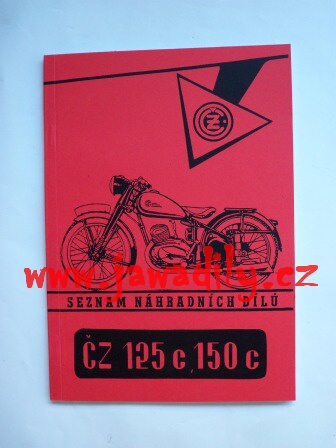 Katalog náhradních dílů - ČZ 125C a 150C