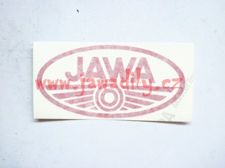 Logo JAWA - červené