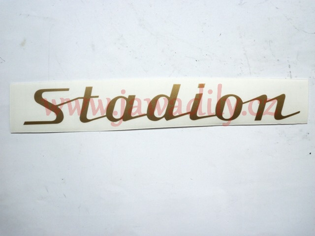 Logo Stadion - zlatá