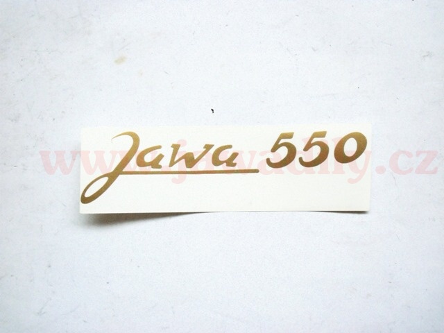 Nálepka - Jawa 550