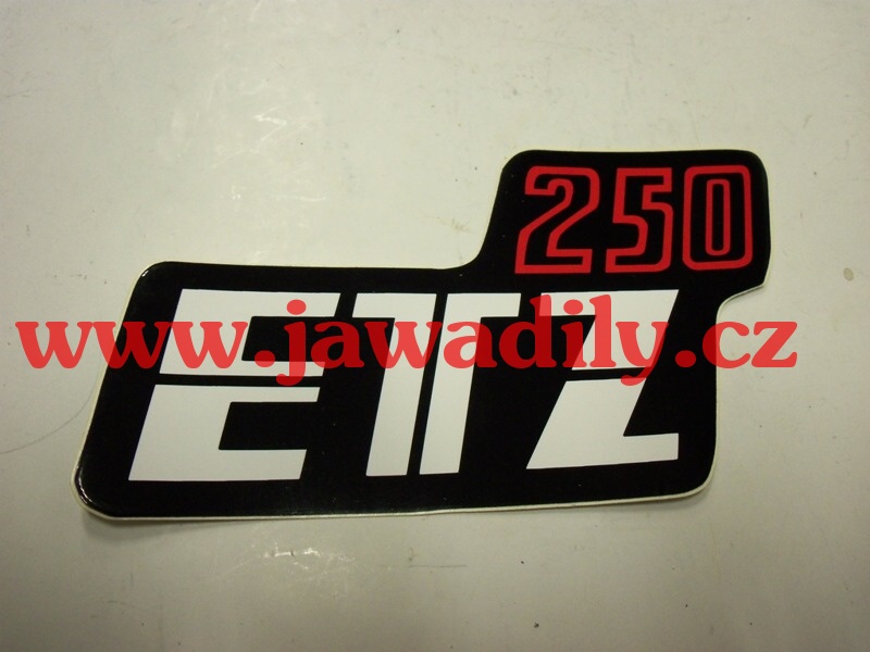 Samolepka na boční schránku - MZ 250 ETZ