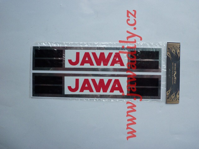 Nálepka na nádrž JAWA - Babetta 207 (sada)