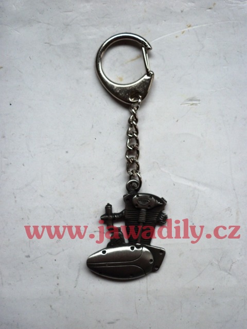 Přívěšek na klíče - motor Jawa 500ccm
