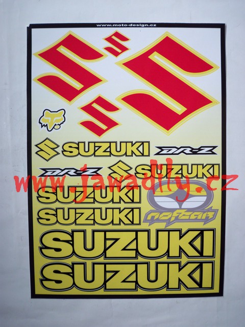 Nálepky (arch- velký) Suzuki