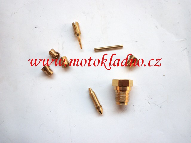 Trysky karburátoru - sada (6ks) - Simson - S 51