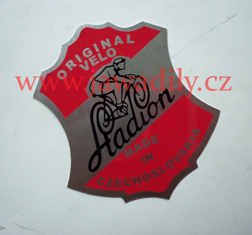 Typový štítek - Stadion S11 - Velo