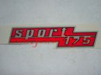  - Oznaen Sport 175 - stbrn psmo od  www.jawadily.cz