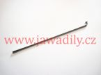 Drt (paprsek) kola M3 x 160mm - zinek - Babetta 