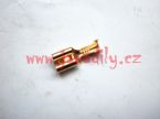  - Konektor dutinka 6,3 mm -0,5-1mm kabel - bez jazku od  www.jawadily.cz