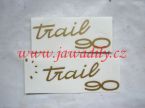  - Nalepky Trail 90 (SADA) - Jawa 90 od  www.jawadily.cz