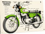 Plak�t, Motocykl �Z 175/477 (82x58cm) - �Z