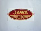 Logo JAWA - 3D erveno-zlat