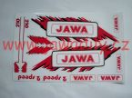  - Nlepky JAWA (Babetta) - erven  od  www.jawadily.cz