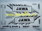  - Nlepky JAWA (Babetta) - stbrn  od  www.jawadily.cz